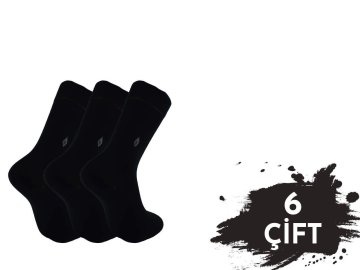 Pola 1172 Yazlık Likralı Erkek Modal Çorap 6'lı