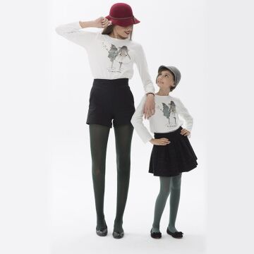 Müjde Micro 40 Den Opak Çocuk Külotlu Çorap 6'lı