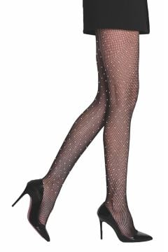 Daymod 1121197 Rete File Full Taşlı Külotlu Çorap