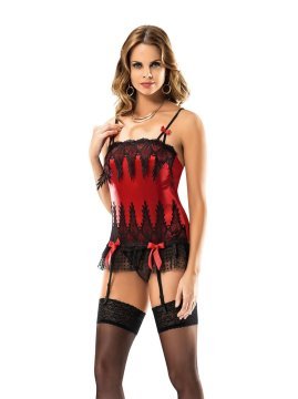 Moongirl 2050 Bayan Fantazi Saten Gecelik 2'li Takım