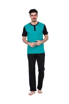 Güneş 4983 Kısa Kollu 3'lü Erkek Pijama Takımı