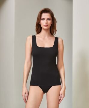 Berrak 7033 Lazer Kesim Bayan Atlet SİYAH - XL