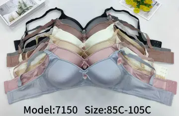 Umt 7150-C (85-90-95-100-105) Balensiz Desteksiz Bayan Sütyen 6'lı