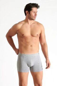 Tutku Erkek Likralı Boxer GRİ - L