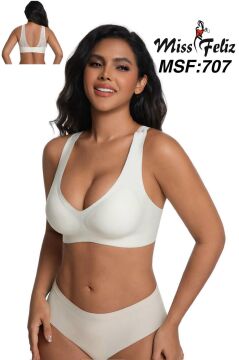 Miss Feliz 707 (M-L-XL-XXL) Zero Gram Lazer Kesim Bayan Sütyen 6'lı