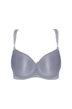 Aysemin 5295 C Cup (85-90-95-100-105) Balenli Desteksiz Bayan Sütyen 6'lı GRİ - SERİLİ