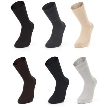 Mısırlı 1210 Bambu Dikişsiz Erkek Çorap 6'lı