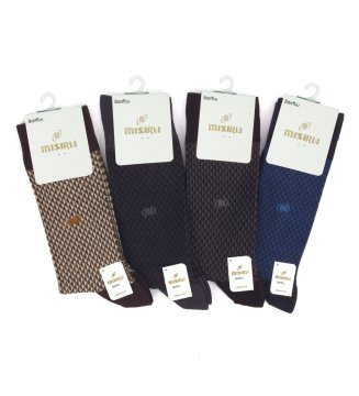 Mısırlı 1214 Bambu Dikişsiz Erkek Çorap 6'lı