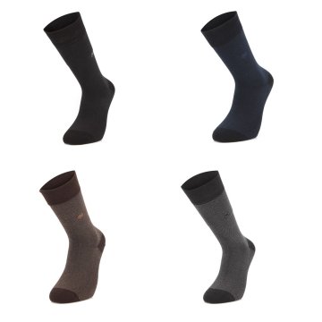 Mısırlı 1213 Bambu Dikişsiz Erkek Çorap 6'lı