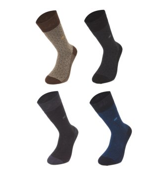 Mısırlı 1215 Bambu Dikişsiz Erkek Çorap 6'lı