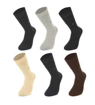 Mısırlı 1201 Modal Dikişsiz Erkek Çorap 6'lı