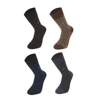 Mısırlı 1204 Modal Dikişsiz Erkek Çorap 6'lı