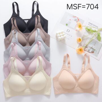 Miss Feliz 704 (M-L-XL-XXL) Zero Gram Lazer Kesim Bayan Sütyen 6'lı