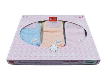 Şirin 4030-50 (36-40) Dikişsiz Bayan Penye Patik Çorap 12'li