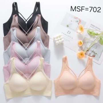 Miss Feliz 702 (M-L-XL-XXL) Zero Gram Lazer Kesim Bayan Sütyen 6'lı
