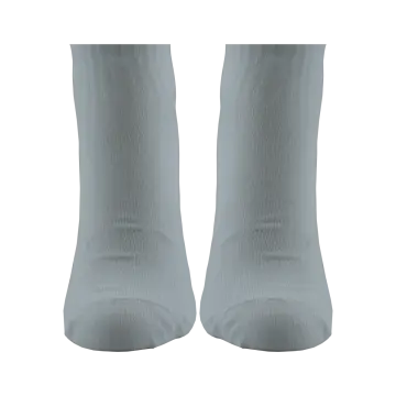 Vakre 9328-Beyaz (36-40) Bayan Penye Patik Çorap 12'li