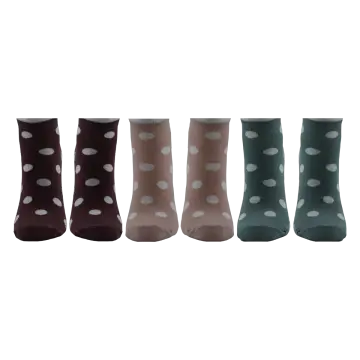 Vakre 9328-43 (36-40) Bayan Penye Patik Çorap 12'li