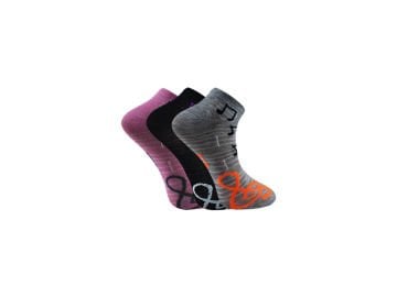 XGRİ POLO (B-E-7-7) 3'lü Bayan Penye Patik 12'li