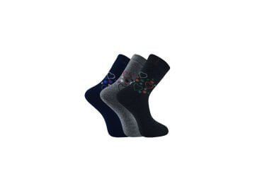 Pelin 10-16 Kışlık Bayan Termal Havlu Çorap 12'li