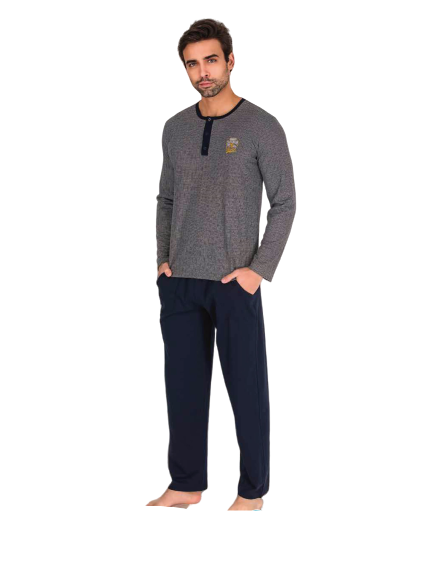 Berland 3804 Erkek Modal Uzun Kol Pijama Takımı
