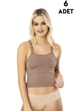 Kota 6800 Modelli Dalgıç Bayan Crop 6'lı