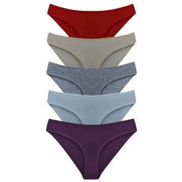 Byou Life (M-L-XL-2XL-3XL) Penye Pamuklu Bayan Külot 12'li