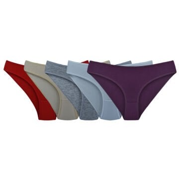 Byou Life (M-L-XL-2XL-3XL) Penye Pamuklu Bayan Külot 12'li