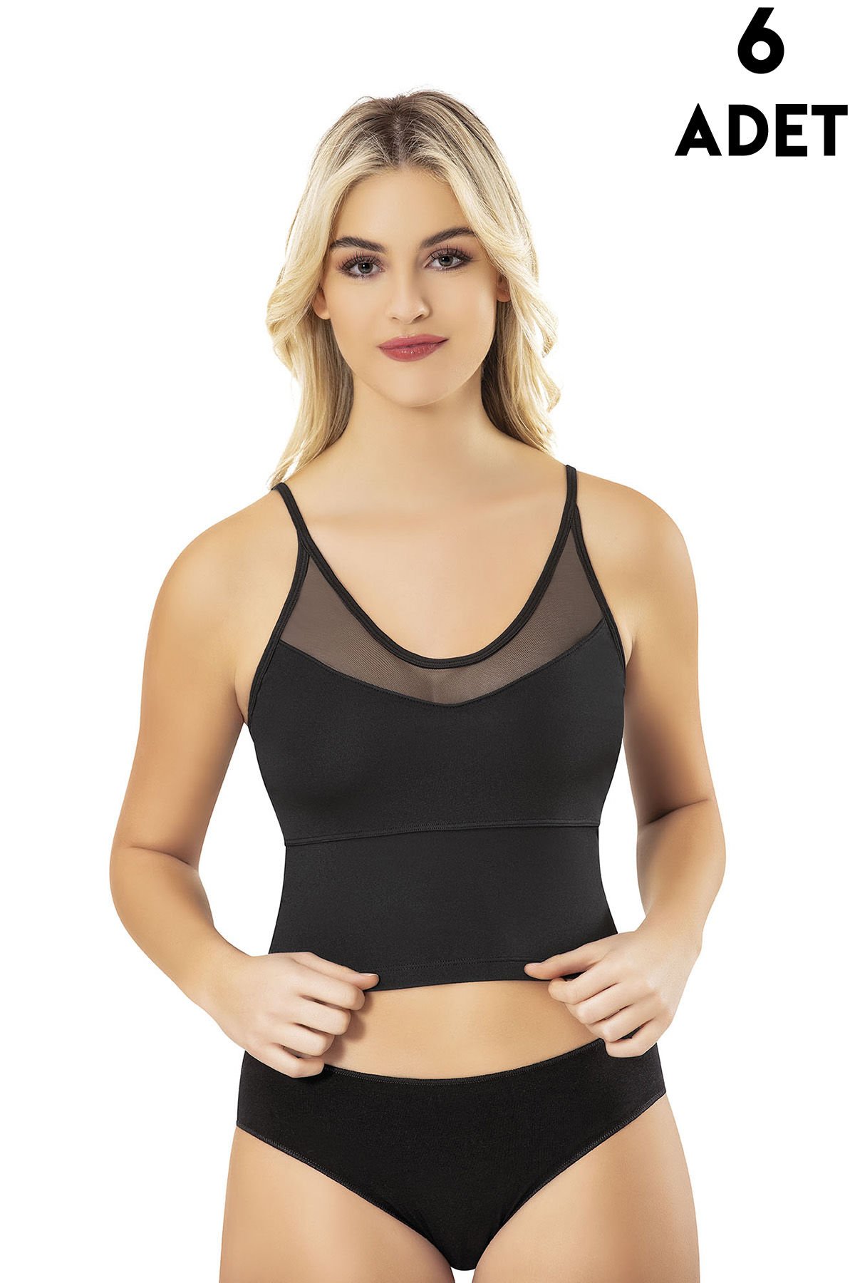 Kota 6802 Modelli Dalgıç Bayan Crop 6'lı