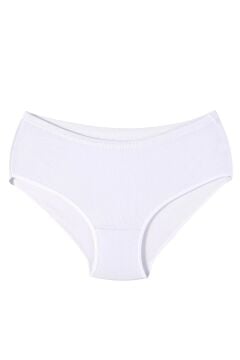 Tutku 0922 Beyaz Bayan Ribana Bato Külot 12'li